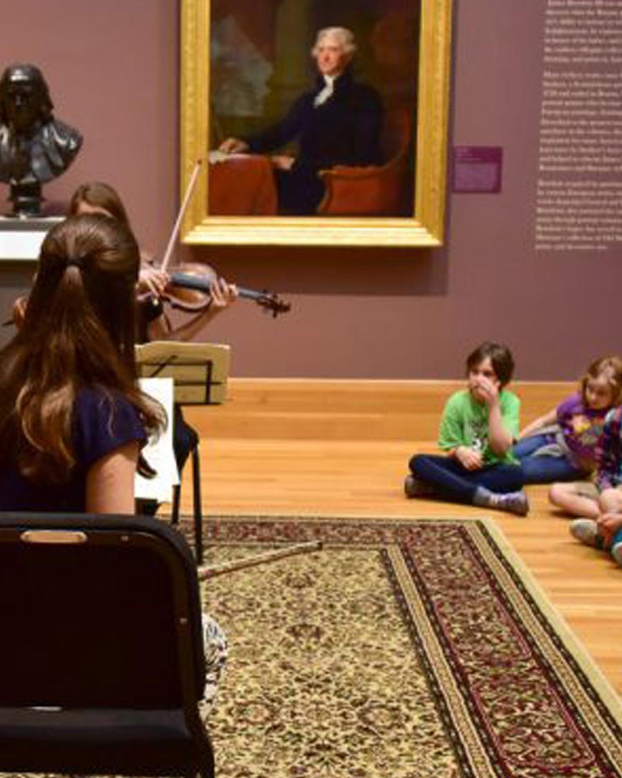 Art and Music: a Family Program with the Bowdoin International Music Festival