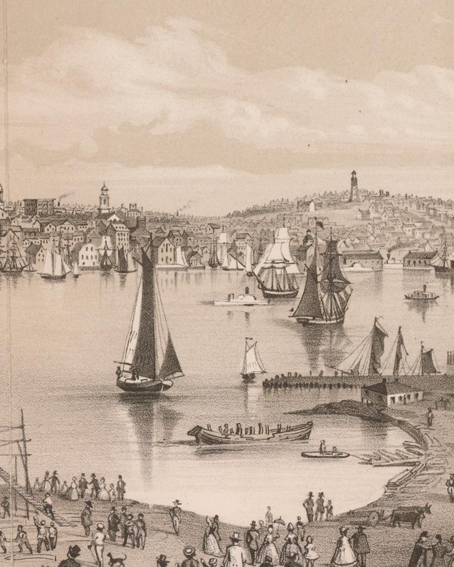 Urban Aspirations of the New State of Maine: Town and City Views from 1830 to 1870